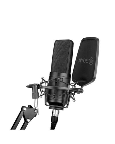 მიკროფონი BOYA BY-M1000 Large Diaphragm Condenser Microphone , 2 image - Primestore.ge