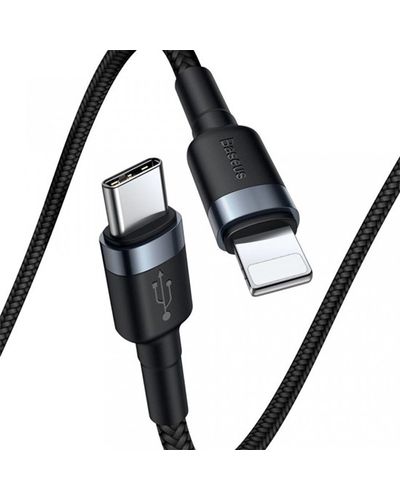 Cable Baseus Cafule Data Cable Type-C to Lightning 1M CATKLF-G1, 2 image