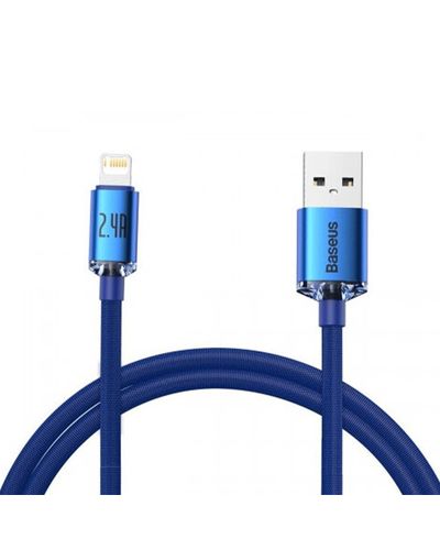 კაბელი Baseus Crystal Shine Series Fast Charging Data Cable USB to Lightning 1.2m CAJY000003  - Primestore.ge