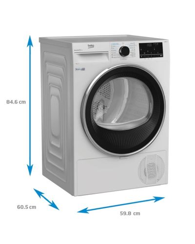 Washer dryer Beko B5T69233, 5 image