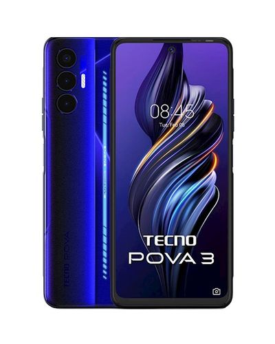 მობილური ტელეფონი TECNO Smartphone POVA-3 (LF7n) 6/128Gb NFC 2SIM Electric Blue (10032190)  - Primestore.ge