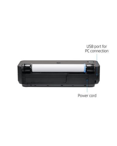Large Format Compact Wireless Plotter Printer HP DesignJet T230 24-in Printer, 8 image
