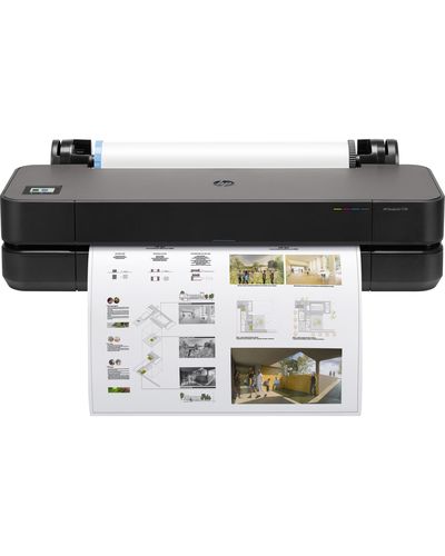 Large Format Compact Wireless Plotter Printer HP DesignJet T230 24-in Printer, 2 image