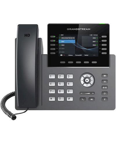 IP ტელეფონი Grandstream GRP2615 Carrier-Grade IP Phones 10  line keys 5 SIP accounts 40 Digital BLF  - Primestore.ge