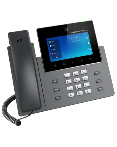 IP ტელეფონი Grandstream GXV3350 IP Multimedia Video Phone 5" capasitive touch screen color LCD (1280x720) 1 M CMOS cameraDual 100M/1000M , 3 image - Primestore.ge