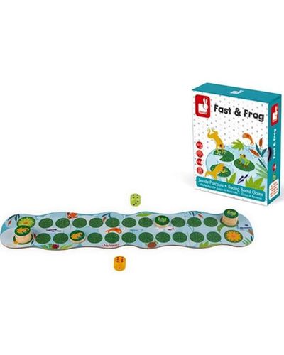 სამაგიდო თამაში Janod Racing board game - Fast & Frog , 2 image - Primestore.ge