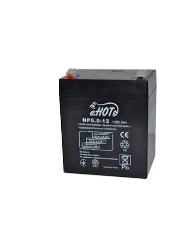 Accumulator ENOT NP5.0-12 battery 12V 5Ah, 2 image