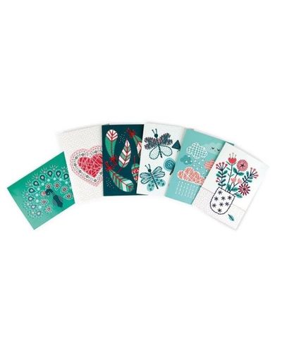 Color Cards Janod Stationery Set to Embroider, 2 image
