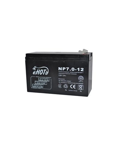 Battery ENOT NP7.0-12 battery 12V 7Ah, 2 image
