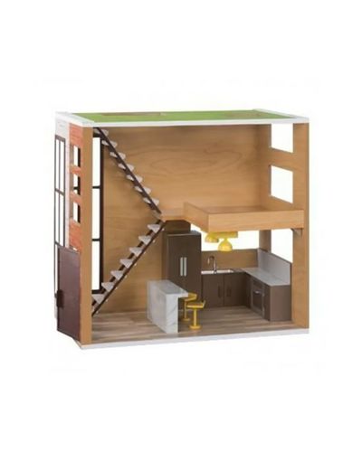 TOY HOUSE LORI LORI WOOD HOUSE FOR 6" DOLL LO37004Z, 2 image