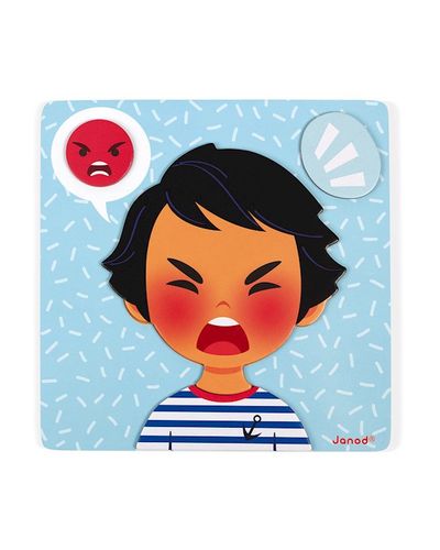 ემოციები Janod Emotions Magnetic Game , 6 image - Primestore.ge