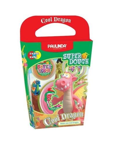 სუპერ PAULINDA Super Dough Paulinda Cool Dragon pink , 2 image - Primestore.ge