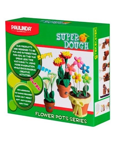 სუპერ PAULINDA Super dough Paulinda  flower pots , 3 image - Primestore.ge