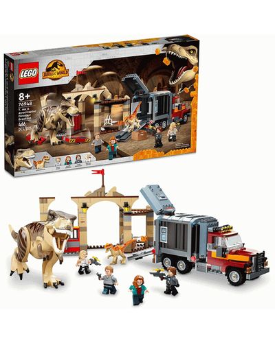 Lego LEGO Jurassic World T. rex & Atrociraptor Dinosaur Breakout