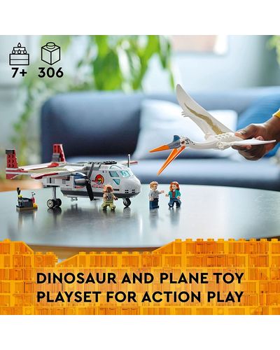 ლეგო LEGO Jurassic World Quetzalcoatlus&Plane Ambush , 2 image - Primestore.ge