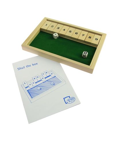 Board game goki Shut the box game WG175, 2 image