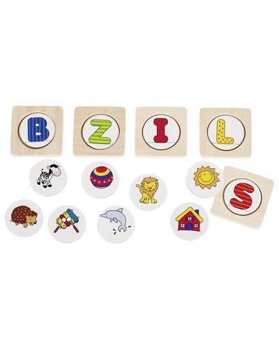 Board game Goki Memo game, learning the alphabet 56719G, 2 image