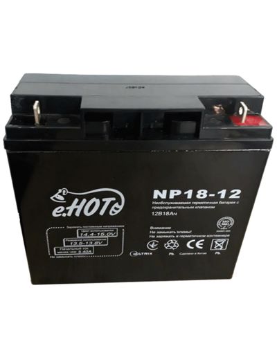 უწყვეტი კვების ბლოკის აკუმულატორი ENOT NP18-12 battery 12V 18Ah  - Primestore.ge