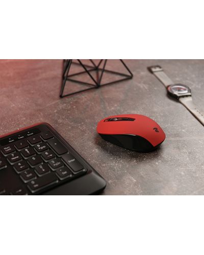 უსადენო მაუსი 2E MF211WR Wireless mouse Red , 6 image - Primestore.ge