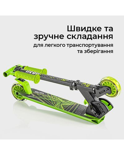 Children's scooter NEON [NT05G2] VECTOR 2020 - NT05 (Green), 5 image