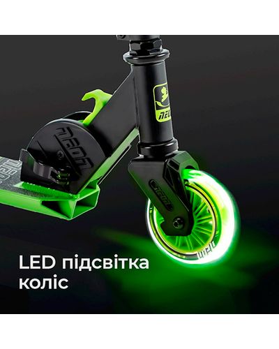 Children's scooter NEON [NT05G2] VECTOR 2020 - NT05 (Green), 3 image