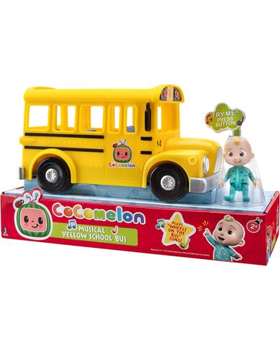 სათამაშო ავტობუსი CoComelon Feature Vehicle (Yellow School Bus) , 3 image - Primestore.ge