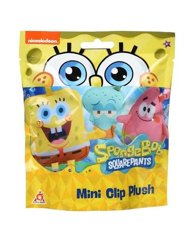 სპანჯბობის გმირები Sponge Bob Square Pants - Mini Key Plush , 8 image - Primestore.ge