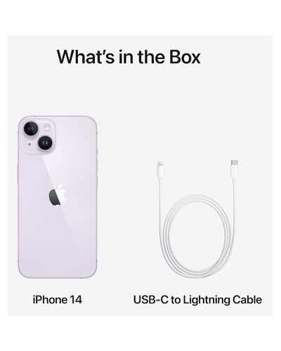 მობილური  Apple iPhone 14 128GB Purple , 3 image - Primestore.ge