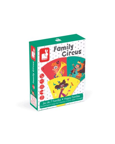 Board game Janod Board game Happy Families Circus J02755, 5 image