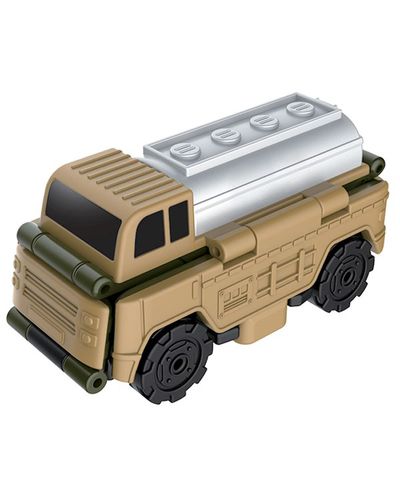 სათამაშო მანქანა TransRacers Battlefield Command Truck & Air Force Refueling Truck , 3 image - Primestore.ge