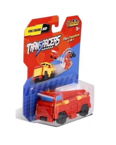 სათამაშო მანქანა TransRacers Fire Engine & Jeep  - Primestore.ge