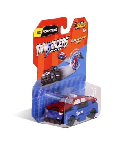 სათამაშო მანქანა TransRacers Taxi & Pickup truck  - Primestore.ge