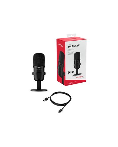 Microphone Kingston Microphone HyperX SoloCast RG HMIS1X-XX-BK/G, 6 image
