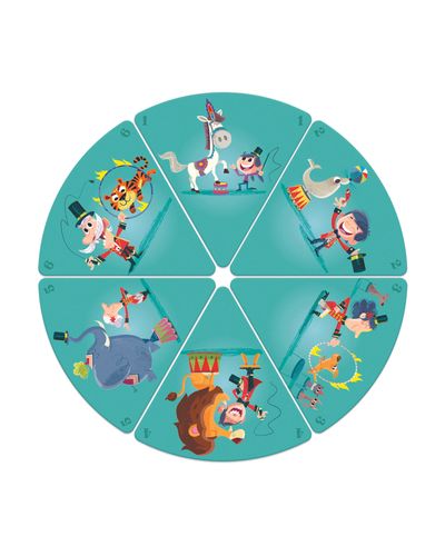 სამაგიდო თამაში Janod Board game Happy Families Circus J02755 , 3 image - Primestore.ge