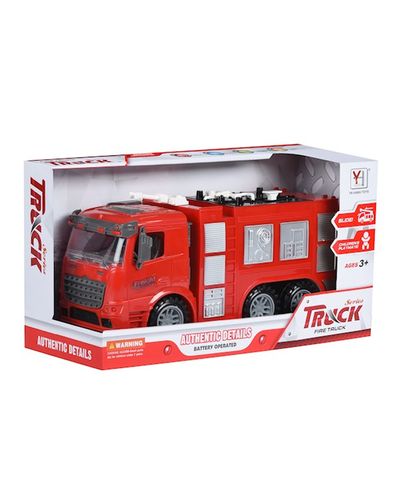 Fire engine Same Toy Friction Truck 98-618Ut, 3 image