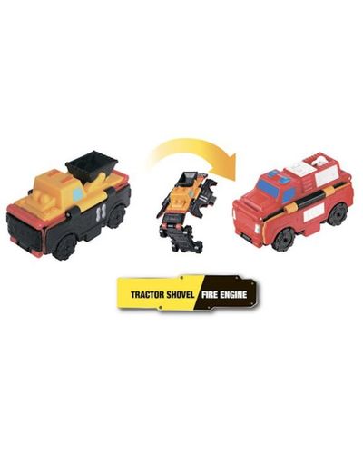 TransRacers Tractor Shovel & Fire Engine toy car, 2 image