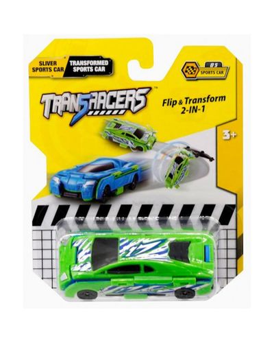 სათამაშო მანქანა TransRacers 2-in-1 Flip Vehicle- Sports Transformed Car  - Primestore.ge
