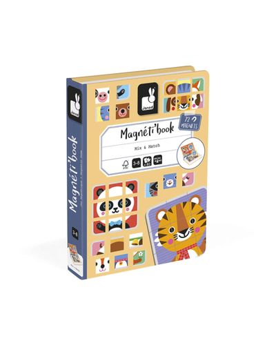 Game book Janod Mix&Match Magnetic book, 3 image