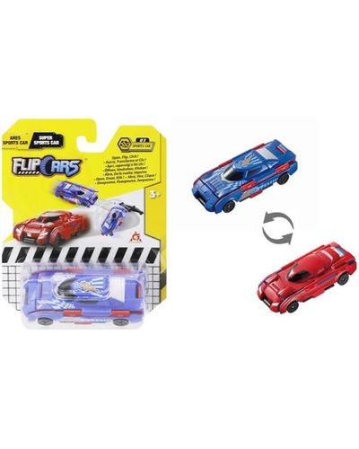 მანქანა Flip Cars 2-in-1 Flip Vehicle- Sports Super Car , 3 image - Primestore.ge