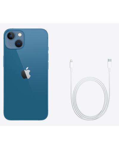 მობილური ტელეფონი Apple iPhone 13 128GB Sim1 + eSIM Blue , 6 image - Primestore.ge