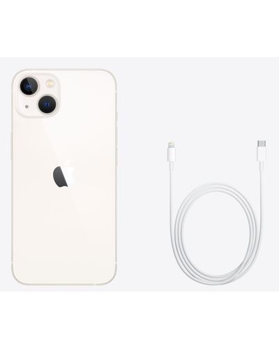 მობილური ტელეფონი Apple iPhone 13 128GB Sim1 + eSIM Starlight , 6 image - Primestore.ge