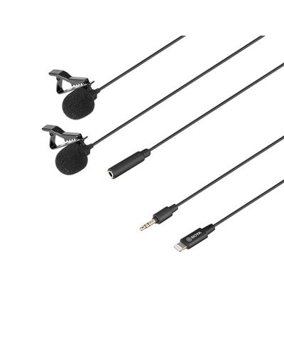 Headphone BOYA BY-M2D Digital Dual Lavalier Microphones for iOS devices, 2 image
