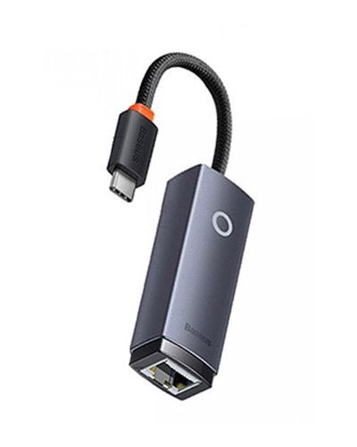 ადაპტერი Baseus Lite Series Ethernet Adapter USB-A to RJ45 LAN Port WKQX000113 , 2 image - Primestore.ge