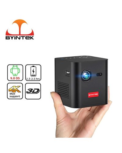 პროექტორი BYINTEK P19 3D Mini Portable Smart Projector , 3 image - Primestore.ge
