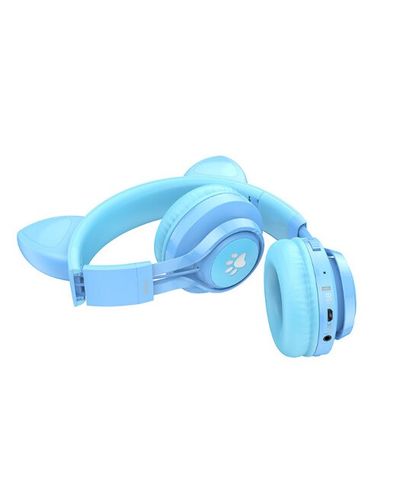 Headphone Hoco Cat Ear Kids Bluetooth Headphones W39, 2 image