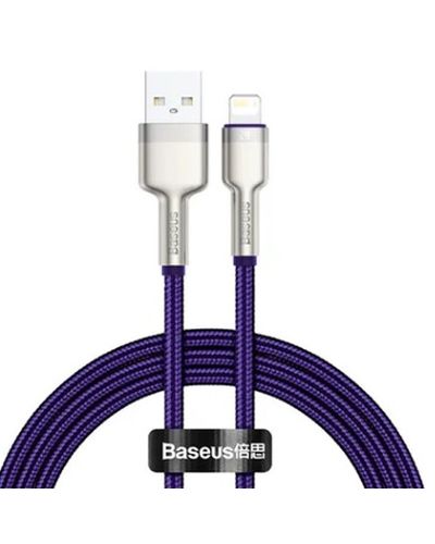 კაბელი Baseus Cafule Series Metal Data Cable Lightning 2.4A 1m CALJK-A05  - Primestore.ge