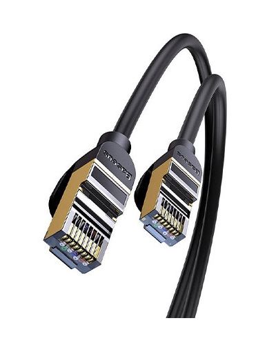 კაბელი Baseus high Speed Seven types of RJ45 10 Gigabit network cable 1m WKJS010101 , 2 image - Primestore.ge