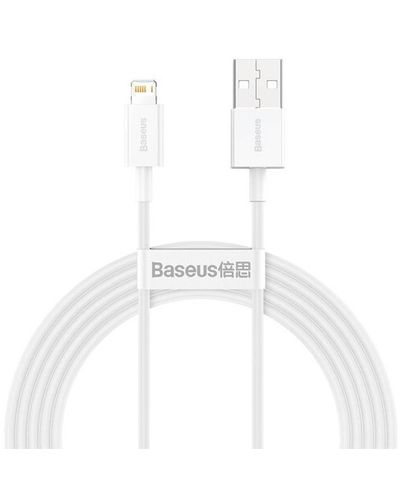 კაბელი Baseus Superior Series Fast Charging USB Data Cable Lightning 2.4A 2m CALYS-C02  - Primestore.ge