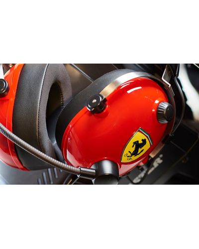 Headset Thrustmaster Racing Headset Ferarri Gaming Headset DTS RED, 3 image
