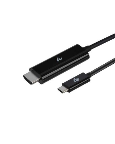 კაბელი 2Е Cable USB-C - HDMI (AM/AM), 1.8m, black , 2 image - Primestore.ge